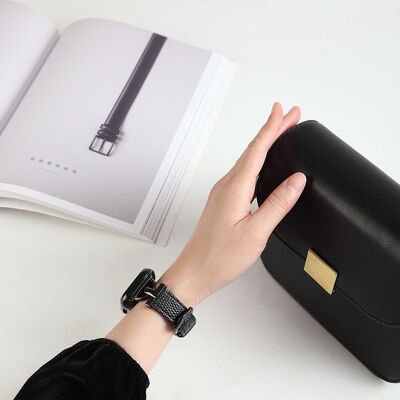 Apple Watch Ultra 49mm Kordon KRD-53 Deri Strap Kayış