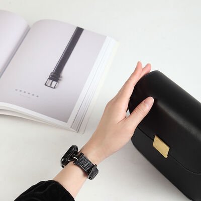 Apple Watch Ultra 49mm Kordon KRD-53 Deri Strap Kayış