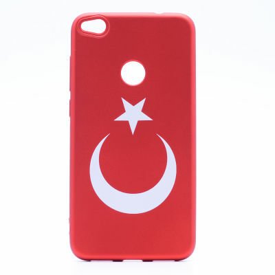 Huawei P9 Lite 2017 Kılıf Patinda Bayrak Silikon