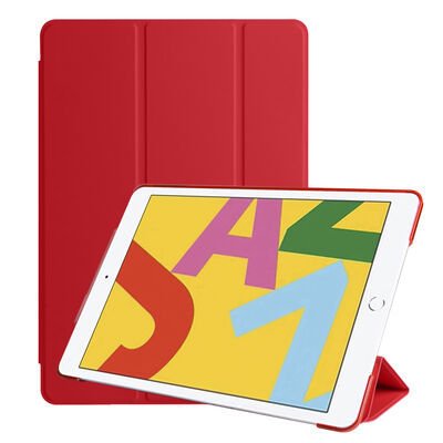 Apple iPad 10.2 (8.Nesil) Patinda Smart Cover Standlı 1-1 Kılıf