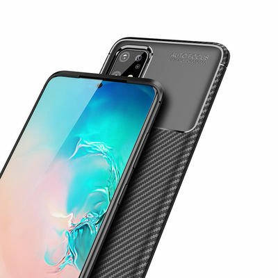 Galaxy S20 Plus Kılıf Patinda Negro Silikon Kapak