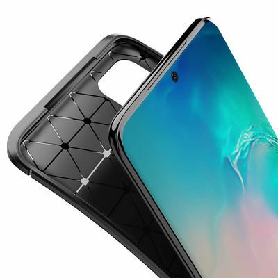 Galaxy S20 Plus Kılıf Patinda Negro Silikon Kapak