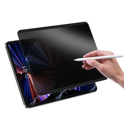 Apple iPad 10.2 (8.Nesil) ?Wiwu iPrivacy Magnetik Paper Like Hayalet Ekran Koruyucu