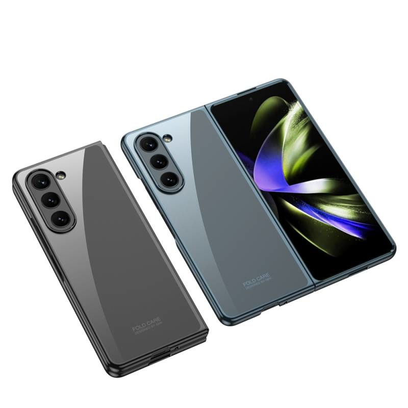 Galaxy Z Fold 5 Kılıf Patinda Full Camlı Kıpta Kapak