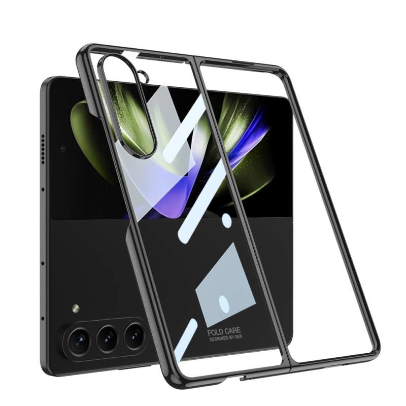 Galaxy Z Fold 5 Kılıf Patinda Full Camlı Kıpta Kapak