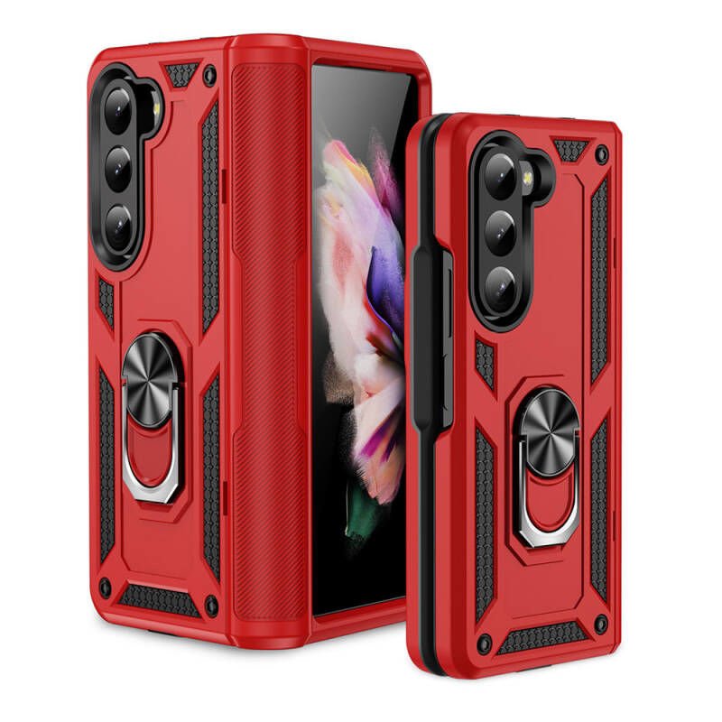 Galaxy Z Fold 5 Kılıf Patinda Vega Kapak