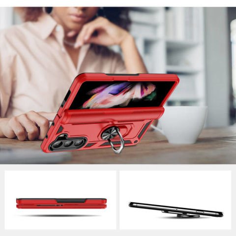 Galaxy Z Fold 5 Kılıf Patinda Vega Kapak