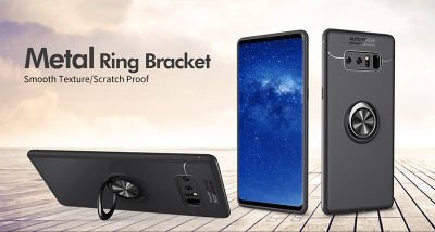 Galaxy Note 8 Kılıf Patinda Ravel Silikon Kapak