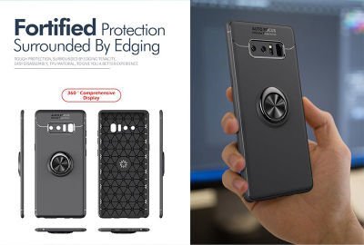 Galaxy Note 8 Kılıf Patinda Ravel Silikon Kapak