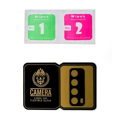 Huawei P Smart 2021 Patinda Golden Turtle Seramik Kamera Camı