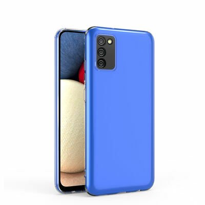 Galaxy A02S Kılıf Patinda Kamera Korumalı Süper Silikon Kapak