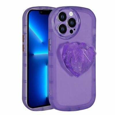 Apple iPhone 12 Pro Max Kılıf Kamera Korumalı Pop Soketli Renkli Patinda Ofro Kapak