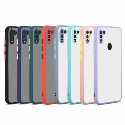 Galaxy M11 Kılıf Patinda Hux Kapak