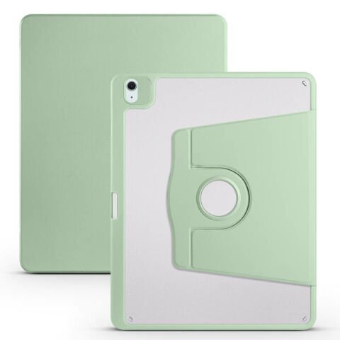 Apple iPad Air 13 2025 M3 Kılıf Patinda Termik Kalem Bölmeli Dönebilen Standlı Kılıf
