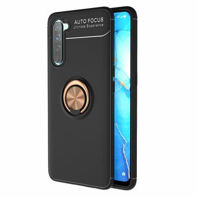 Oppo Reno 3 Kılıf Patinda Ravel Silikon Kapak
