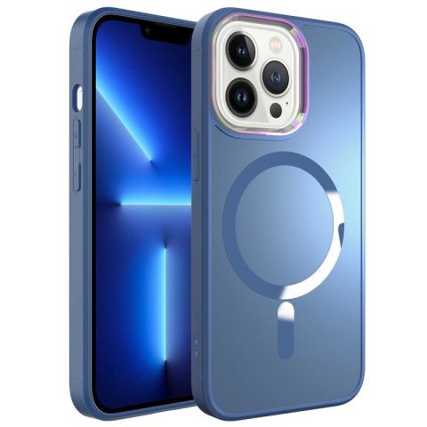Apple iPhone 12 Pro Kılıf Magsafe Wireless Şarj Özellikli Patinda Stil Kapak