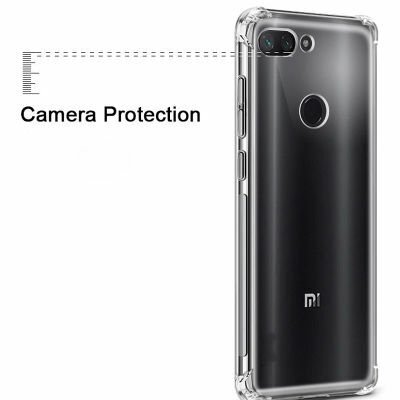 Xaiomi Mi 8 Lite Kılıf Patinda Nitro Anti Shock Silikon