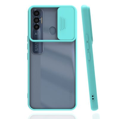 Tecno Spark 7 Pro Kılıf Patinda Lensi Kapak