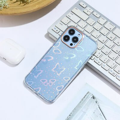 Apple iPhone 13 Pro Max Kılıf Patinda Sidney Desenli Sert Kapak