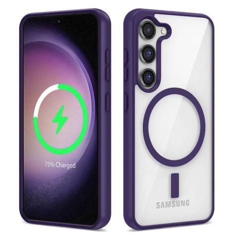Galaxy S22 Plus Kılıf Magsafe Wireless Şarj Özellikli Silikon Patinda Ege Kapak