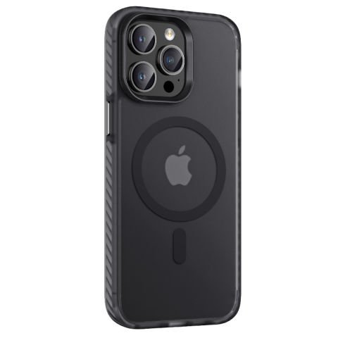 Apple iPhone 14 Pro Kılıf Mat Arka Yüzey Wireless Şarj Özellikli Patinda Locik Kapak