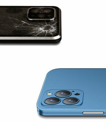 Apple iPhone 13 Pro Kılıf Patinda Led Kapak