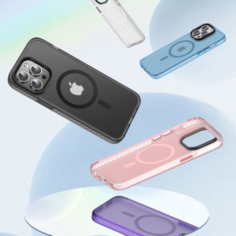 Apple iPhone 14 Pro Kılıf Mat Arka Yüzey Wireless Şarj Özellikli Patinda Locik Kapak