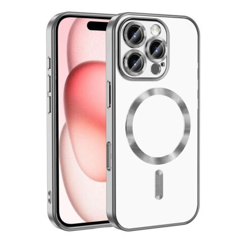Apple iPhone 16 Pro Kılıf Kamera Korumalı Magsafe Wireless Şarj Özellikli Patinda Demre Kapak