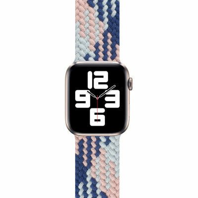 Apple Watch 38mm Wiwu Braided Solo Loop Contrast Color Small Kordon