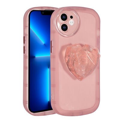Apple iPhone 12 Kılıf Kamera Korumalı Pop Soketli Renkli Patinda Ofro Kapak