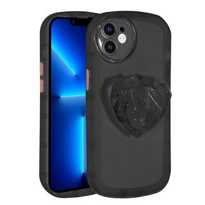 Apple iPhone 12 Kılıf Kamera Korumalı Pop Soketli Renkli Patinda Ofro Kapak