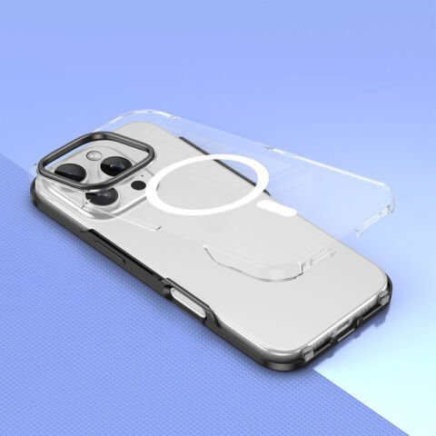 Apple iPhone 16 Pro Max Kılıf Magsafe Şarj Özellikli Çıkarılabilir Arka Yüzeyli Patinda Polar Kapak