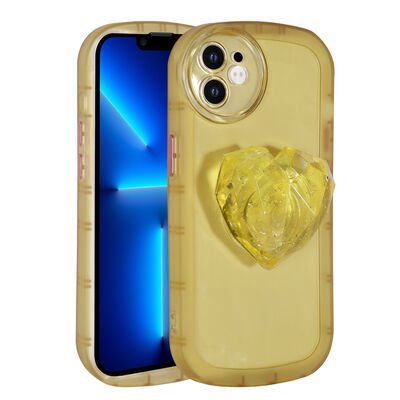 Apple iPhone 12 Kılıf Kamera Korumalı Pop Soketli Renkli Patinda Ofro Kapak
