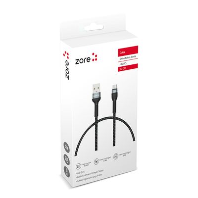 Patinda Shira Serisi Micro USB Kablo 30cm