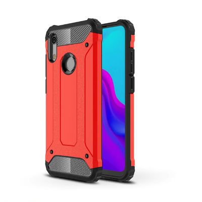 Huawei Y6 2019 Kılıf Patinda Crash Silikon Kapak
