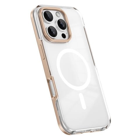 Apple iPhone 16 Pro Kılıf Magsafe Şarj Özellikli Çıkarılabilir Arka Yüzeyli Patinda Polar Kapak
