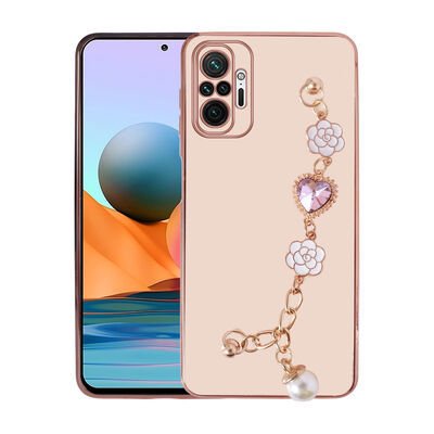 Xiaomi Redmi Note 10 Pro Kılıf El Tutamaçlı Kamera Korumalı Patinda Taka Silikon Kapak