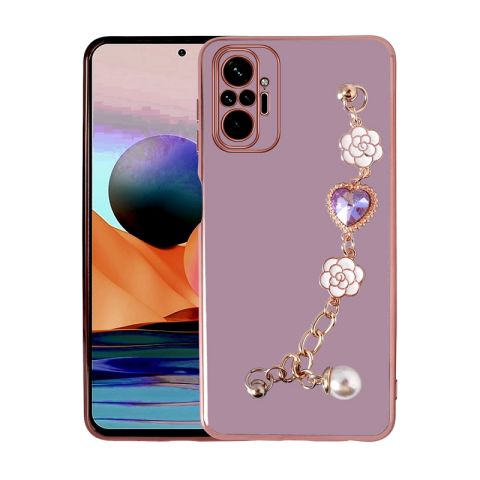 Xiaomi Redmi Note 10 Pro Kılıf El Tutamaçlı Kamera Korumalı Patinda Taka Silikon Kapak