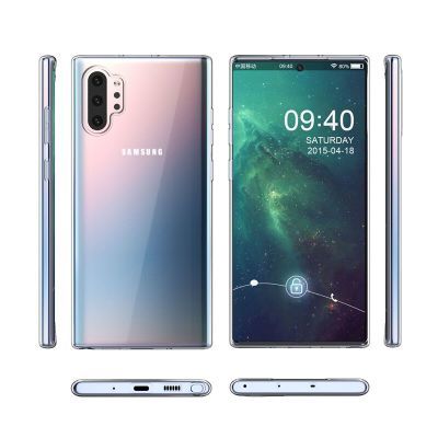 Galaxy Note 10 Plus Kılıf Patinda Süper Silikon Kapak