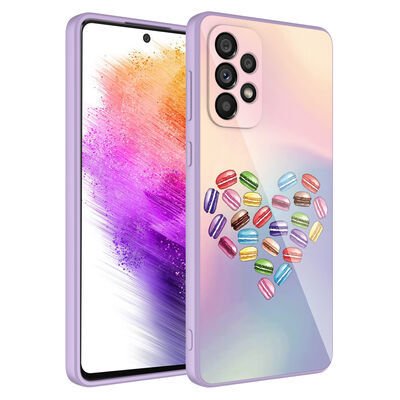 Galaxy A53 5G Kılıf Kamera Korumalı Desenli Sert Silikon Patinda Epoksi Kapak