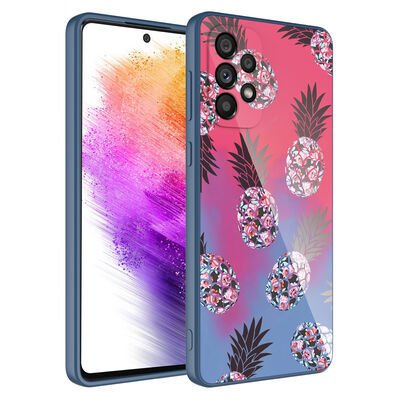Galaxy A53 5G Kılıf Kamera Korumalı Desenli Sert Silikon Patinda Epoksi Kapak