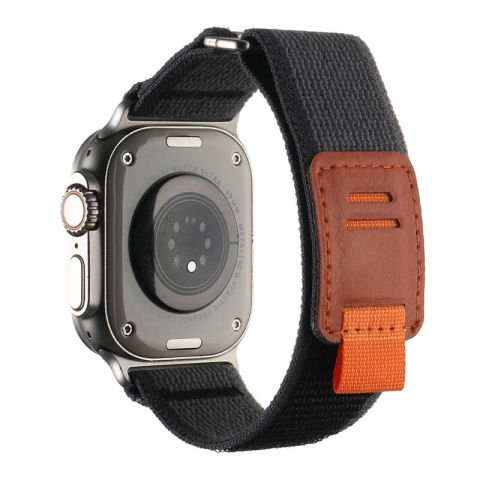 Apple Watch Ultra 49mm Hasır Kordon Patinda KRD-106 Strap Kayış