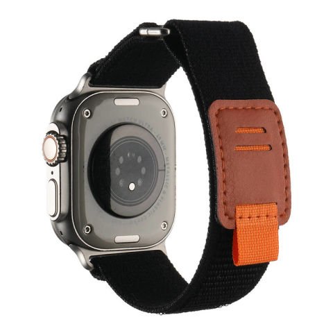 Apple Watch Ultra 49mm Hasır Kordon Patinda KRD-106 Strap Kayış
