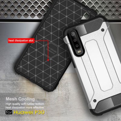 Huawei P30 Kılıf Patinda Crash Silikon Kapak