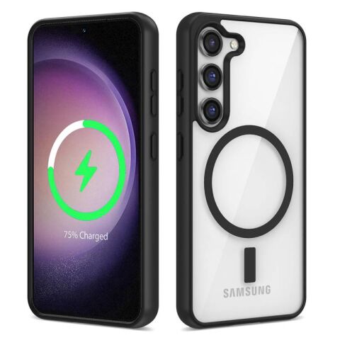 Galaxy S22 Kılıf Magsafe Wireless Şarj Özellikli Silikon Patinda Ege Kapak