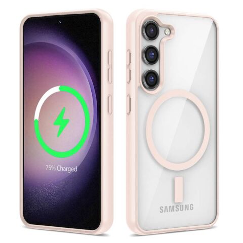 Galaxy S22 Kılıf Magsafe Wireless Şarj Özellikli Silikon Patinda Ege Kapak