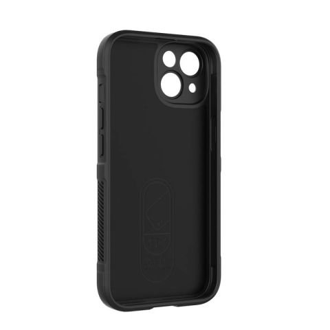 Apple iPhone 14 Kılıf Esnek TPU Oyuklu Arka Yüzey Tasarımlı Patinda Etnik Silikon Kapak