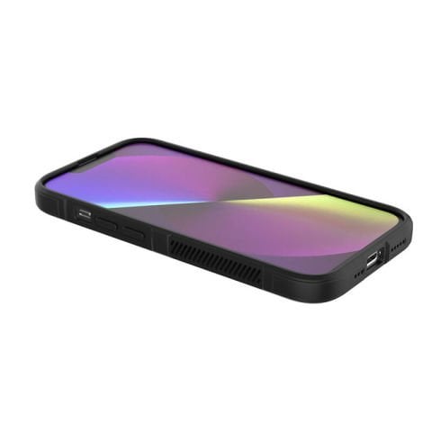 Apple iPhone 14 Kılıf Esnek TPU Oyuklu Arka Yüzey Tasarımlı Patinda Etnik Silikon Kapak