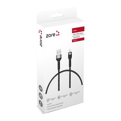 Patinda Shira Serisi Lightning USB Kablo 30cm