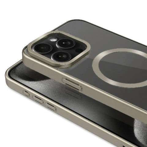 Apple iPhone 15 Pro Max Kılıf Mat Tasarımlı Magsafe Wireless Şarj Özellikli Patinda Mat Setro Kapak